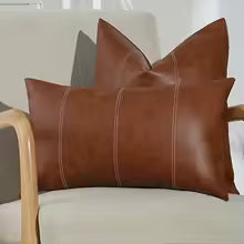 Deux Taie de coussin sur chaise