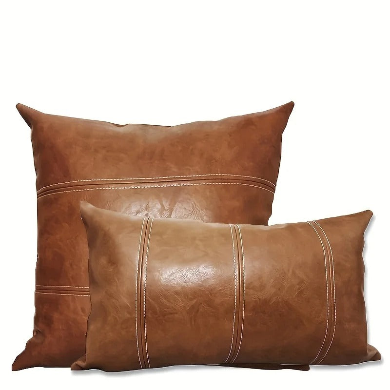 Taie de coussin gros plan sur deux format