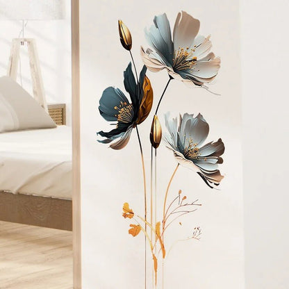 Autocollant mural | Fresque Florale - Déco Unique