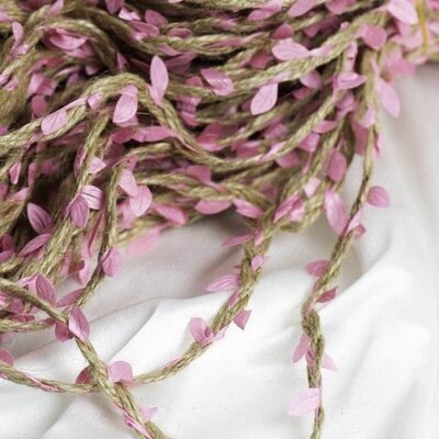 Corde de Jute - LeafCord™ - Rose - Déco Unique