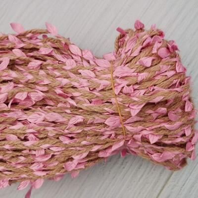 Corde de Jute - LeafCord™ - Rose - Déco Unique