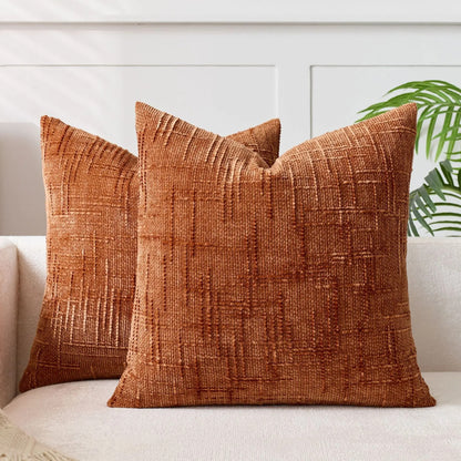 housse de coussin 60x60 orange