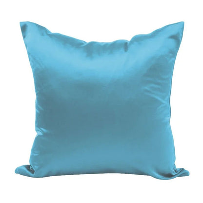 housse de coussin 40x40 bleu clair