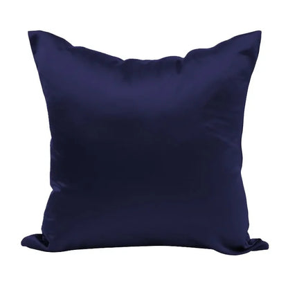 housse de coussin 40x40 bleu marine