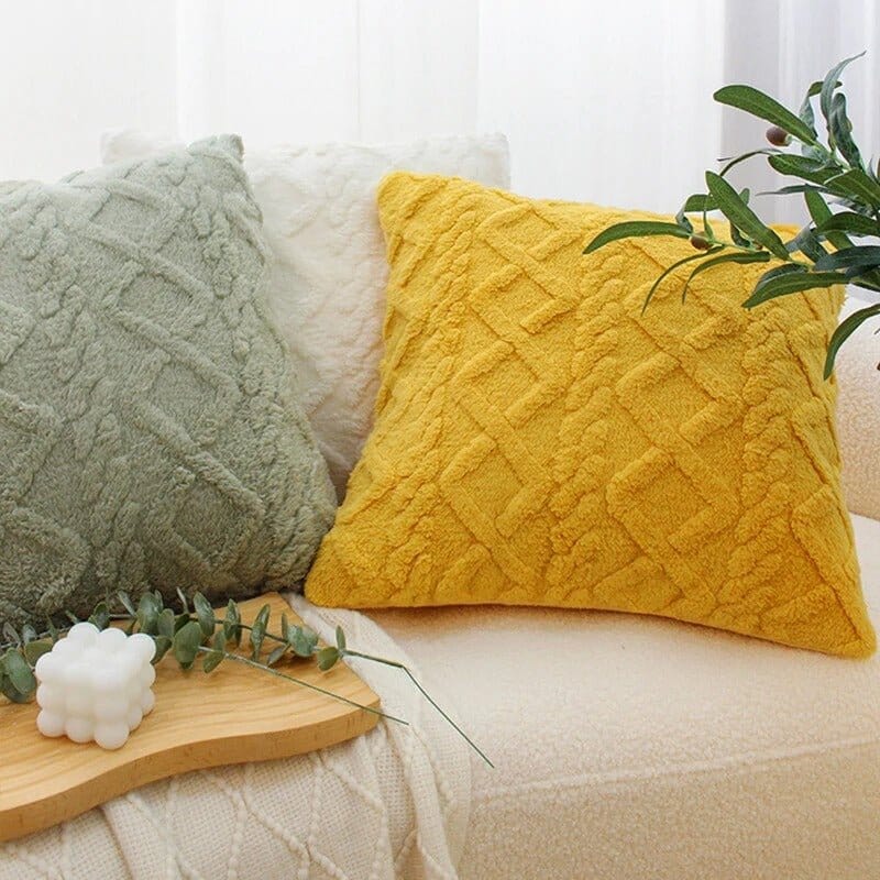 Housses de coussins | Twist Plush - Déco Unique
