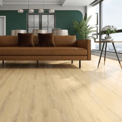 Sol PVC Dalles Adhésives - FloorStickers™ - Beige - Déco Unique