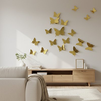 Stickers muraux| Envolée Miroir - Déco Unique